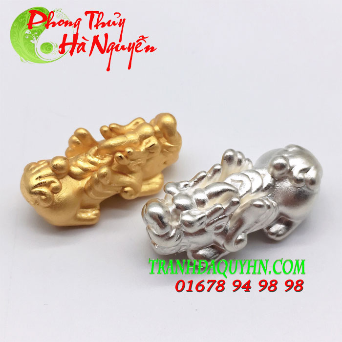 charm bạc tỳ hưu mạ vàng  tại Hoàn Kiếm 